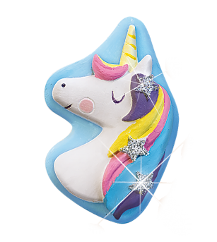Set creativ mulaj si pictura - Unicorni - Figurine de pictat