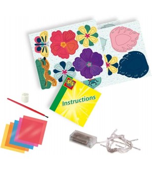 Set creativ - Ghirlanda luminoasa Jungla - Seturi creative DIY