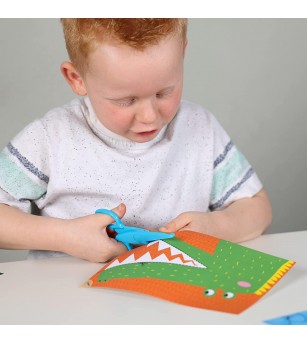 Set creativ - Invat sa folosesc foarfeca pas cu pas - Lucru manual pentru copii