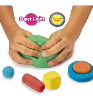 Plastilină ModeLight Maxi PlayBox Carioca - Ocean - Plastilină clasică