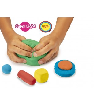 Plastilină ModeLight Maxi PlayBox Carioca - Safari - Plastilină clasică