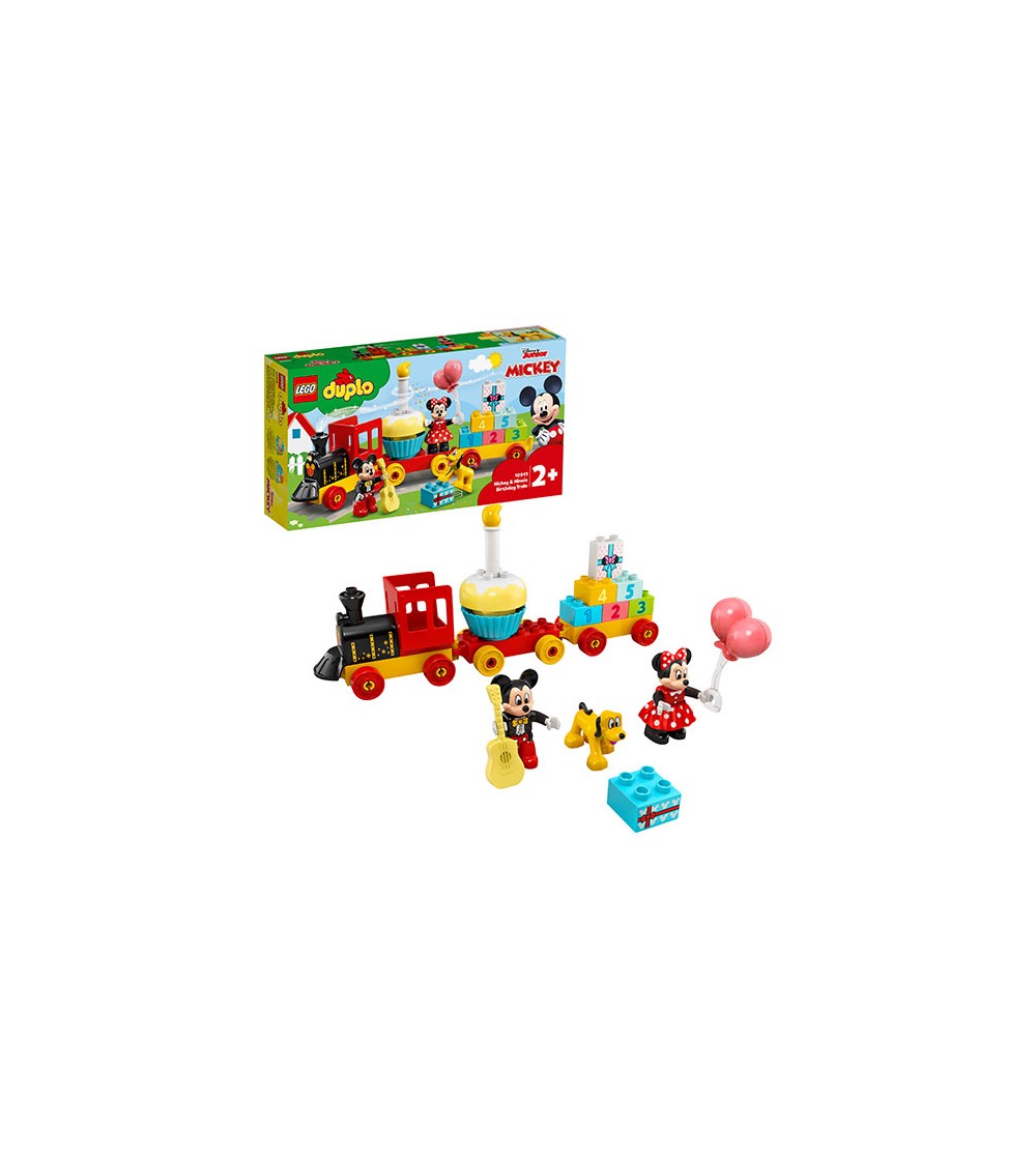 LEGO DUPLO: Trenul aniversar Mickey si Minnie 10941 - 22 piese, 2 + ani - LEGO DUPLO LEGO DUPLO: Trenul aniversar Mickey si Minnie 10941 - 22 piese, 2 + ani - LEGO DUPLO