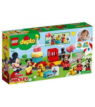 LEGO DUPLO: Trenul aniversar Mickey si Minnie 10941 - 22 piese, 2 + ani - LEGO DUPLO LEGO DUPLO: Trenul aniversar Mickey si Minnie 10941 - 22 piese, 2 + ani - LEGO DUPLO