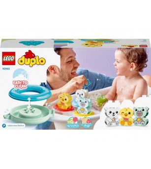 LEGO DUPLO: Tren cu Animale Plutitor 10965 - 14 piese, 1.5 + ani - LEGO DUPLO LEGO DUPLO: Tren cu Animale Plutitor 10965 - 14 piese, 1.5 + ani - LEGO DUPLO