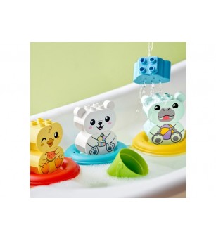 LEGO DUPLO: Tren cu Animale Plutitor 10965 - 14 piese, 1.5 + ani - LEGO DUPLO LEGO DUPLO: Tren cu Animale Plutitor 10965 - 14 piese, 1.5 + ani - LEGO DUPLO