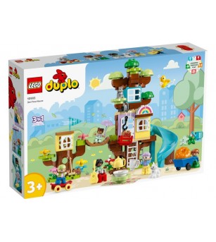 LEGO DUPLO: Casa din copac 3 in 1 10993 - 126 piese, 3 + ani - LEGO DUPLO LEGO DUPLO: Casa din copac 3 in 1 10993 - 126 piese, 3 + ani - LEGO DUPLO