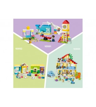LEGO DUPLO: Casa din copac 3 in 1 10993 - 126 piese, 3 + ani - LEGO DUPLO LEGO DUPLO: Casa din copac 3 in 1 10993 - 126 piese, 3 + ani - LEGO DUPLO