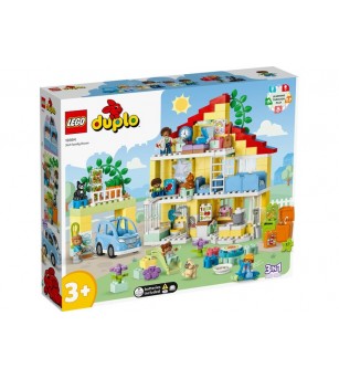 LEGO DUPLO: Casa familiei 3in1 10994 - 218 piese, 3 + ani - LEGO DUPLO LEGO DUPLO: Casa familiei 3in1 10994 - 218 piese, 3 + ani - LEGO DUPLO