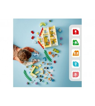 LEGO DUPLO: Casa familiei 3in1 10994 - 218 piese, 3 + ani - LEGO DUPLO LEGO DUPLO: Casa familiei 3in1 10994 - 218 piese, 3 + ani - LEGO DUPLO