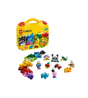 LEGO Classic: Valiza creativa 10713 - 213 piese, 4 + ani - LEGO Classic