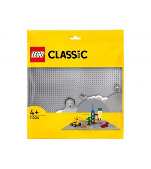 LEGO Classic: Placa de Baza Gri 11024 - 1 piese, 4 + ani - LEGO Classic