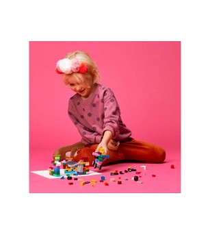 LEGO Classic: Placa de Baza Alba 11026 - 1 piese, 4 + ani - LEGO Classic