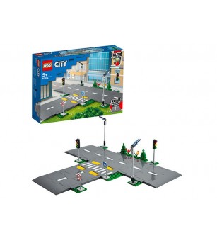 LEGO City: Placi de sosea 60304 - 112 piese, 5 + ani - LEGO City