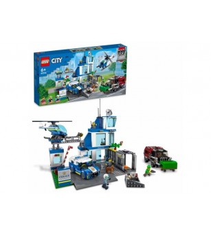 LEGO City: Sectia de politie 60316 - 668 piese, 6 + ani - LEGO City