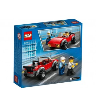 LEGO City: Urmarire pe motocicleta 60392 - 59 piese, 5 + ani - LEGO City