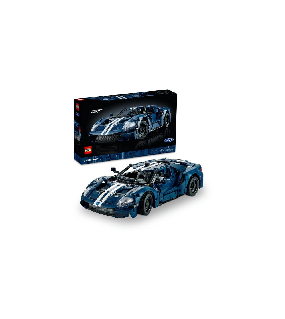 LEGO Technic: 2022 Ford GT 42154 - 1466 piese, 18 + ani - LEGO Technic