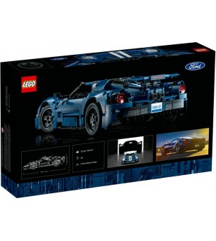 LEGO Technic: 2022 Ford GT 42154 - 1466 piese, 18 + ani - LEGO Technic