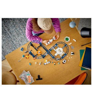 LEGO Creator: Roller-coaster spatial 31142 - 874 piese, 9 + ani - LEGO Creator