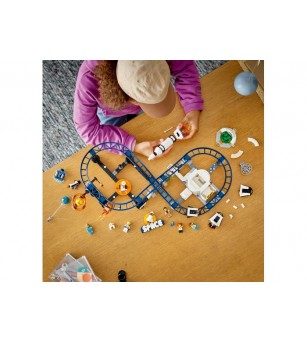 LEGO Creator: Roller-coaster spatial 31142 - 874 piese, 9 + ani - LEGO Creator