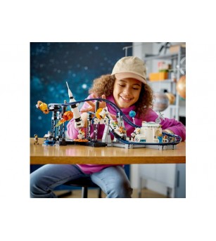 LEGO Creator: Roller-coaster spatial 31142 - 874 piese, 9 + ani - LEGO Creator