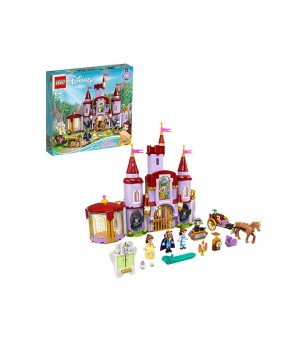 LEGO Disney: Frumoasa si Bestia la castel 43196 - 505 piese, 6 + ani - LEGO Disney