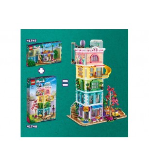 LEGO Friends: Centrul recreativ al comunitatii din Heartlake 41748 - 1513 piese, 9 + ani - LEGO Friends LEGO Friends: Centrul recreativ al comunitatii din Heartlake 41748 - 1513 piese, 9 + ani - LEGO Friends
