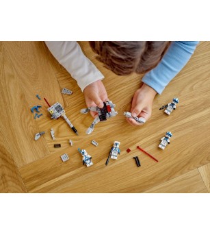 LEGO Star Wars: Pachet de lupta Clone Troopers divizia 501 75345 - 119 piese, 6 + ani - LEGO Star Wars