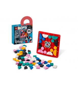 LEGO DOTS: Patch Mickey Mouse si Minnie Mouse 41963 - 95 piese, 8 + ani - LEGO DOTS