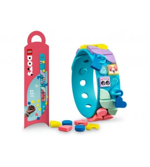 LEGO DOTS: Bratara cu Animale de companie 41801 - 37 piese, 6 + ani - LEGO DOTS
