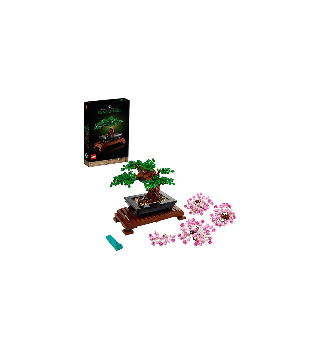 LEGO Icons: Bonsai 10281 - 878 piese, 18 + ani - LEGO Icons (Creator Expert)