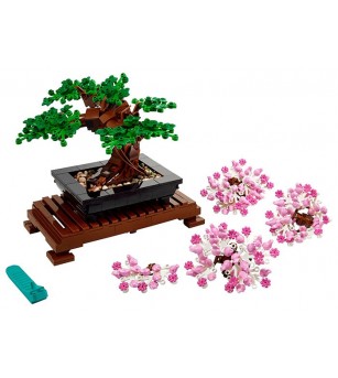 LEGO Icons: Bonsai 10281 - 878 piese, 18 + ani - LEGO Icons (Creator Expert)