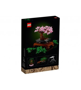 LEGO Icons: Bonsai 10281 - 878 piese, 18 + ani - LEGO Icons (Creator Expert)