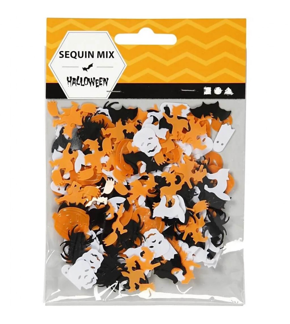 Set Paiete multicolore Halloween, 10-20 mm - Halloween Set Paiete multicolore Halloween, 10-20 mm - Halloween