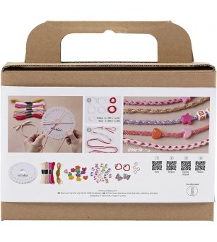 Mini kit creativ bijuterii - Brățările prieteniei - Seturi cu mărgele și brățări