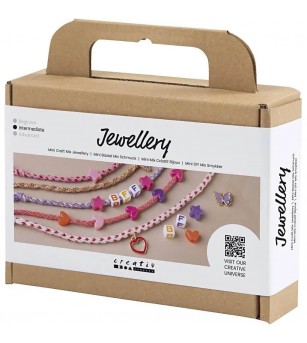 Mini kit creativ bijuterii - Brățările prieteniei - Seturi cu mărgele și brățări