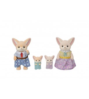 Figurine Sylvanian Families 5696 - familia de vulpi Fennec - Figurine Figurine Sylvanian Families 5696 - familia de vulpi Fennec - Figurine