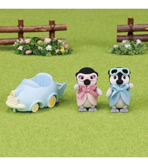 Figurine Sylvanian Families 5695 - Gemenii Pinguin - Figurine