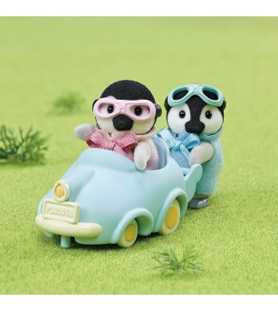 Figurine Sylvanian Families 5695 - Gemenii Pinguin - Figurine