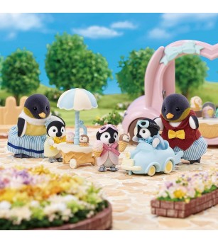Figurine Sylvanian Families 5695 - Gemenii Pinguin - Figurine