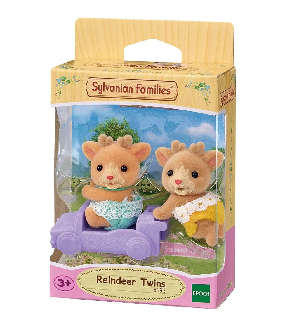 Figurine Sylvanian Families 5693 - gemenii Ren - Figurine