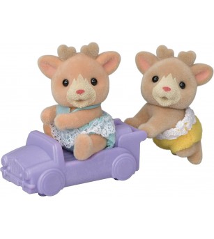 Figurine Sylvanian Families 5693 - gemenii Ren - Figurine