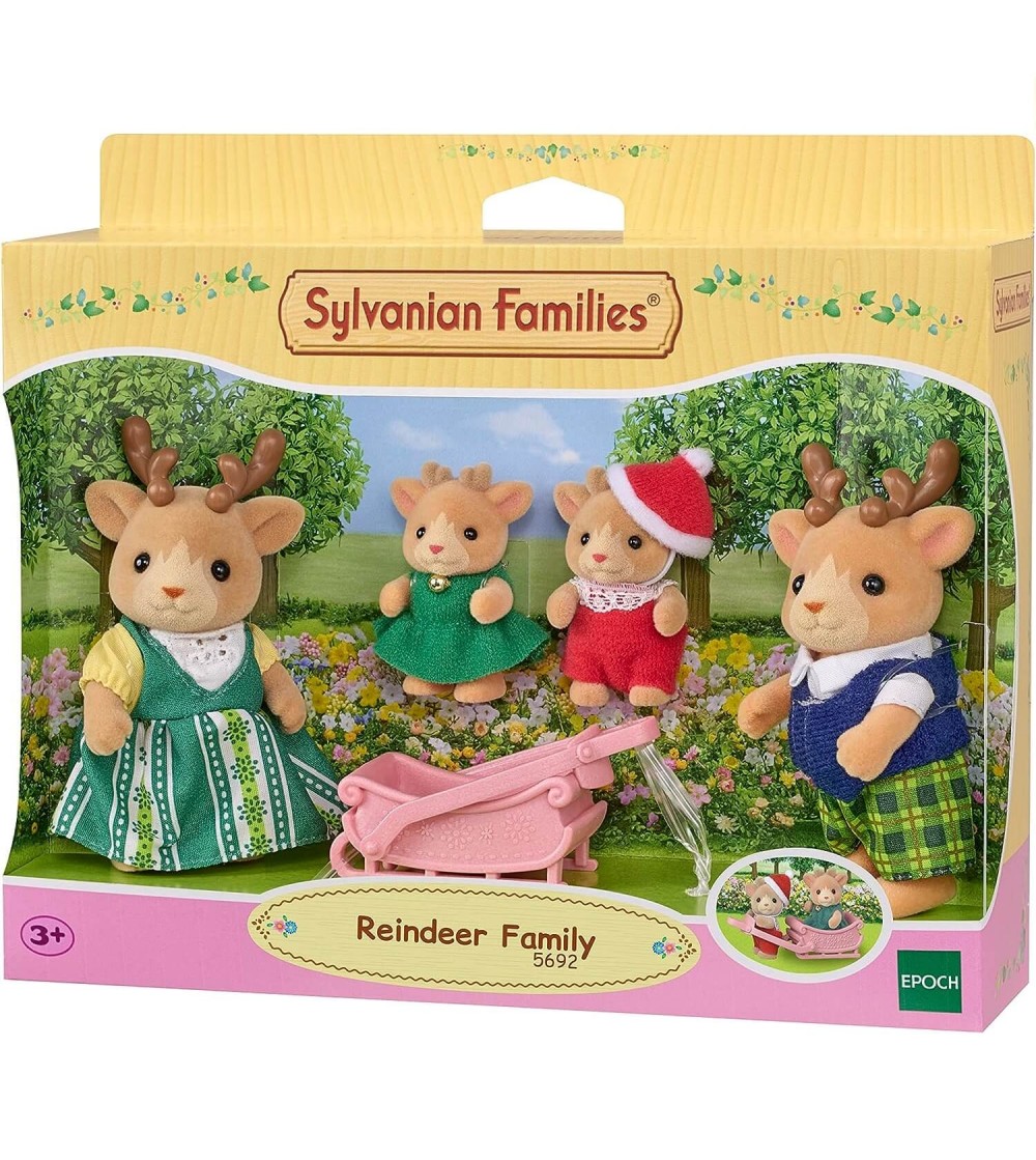 Figurine Sylvanian Families 5692 - Familia Ren - Figurine