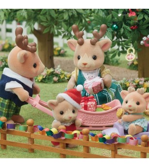 Figurine Sylvanian Families 5692 - Familia Ren - Figurine