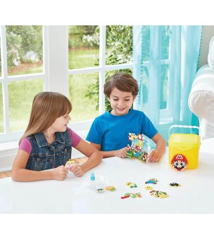 Set mărgele Aquabeads - Creation Cube - Super Mario, 2500 bc - Seturi cu mărgele și brățări