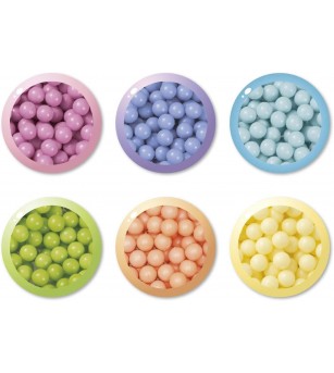 Set mărgele Aquabeads - mărgele solide, culori pastel 800 bc - Seturi cu mărgele și brățări