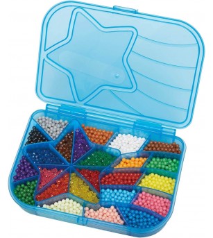 Set mărgele Aquabeads - Mega Bead Pack, 2400 bc - Seturi cu mărgele și brățări