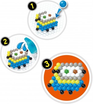 Set mărgele Aquabeads - Minions: Rise of Gru, 500 bc - Seturi cu mărgele și brățări