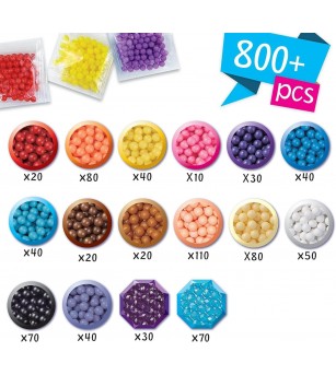 Set mărgele Aquabeads - Set de personaje Frozen II, 800 bc - Seturi cu mărgele și brățări