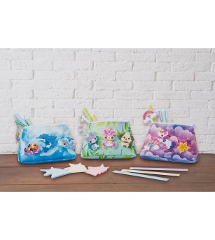 Set mărgele Aquabeads - penar - unicorn, 500 bc - Seturi cu mărgele și brățări