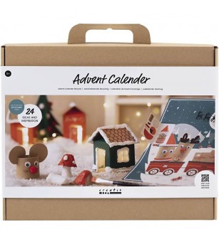 Set creativ - Calendar Advent Reciclare - Seturi Crăciun